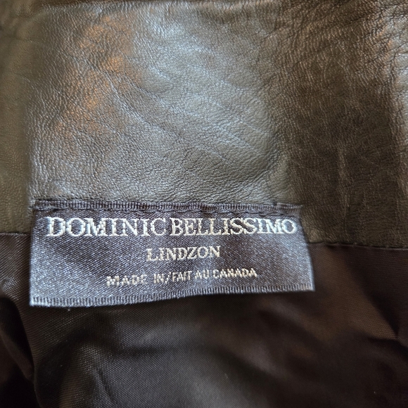 Dominic Bellissimo Black Soft Leather Tiered Ruffle Midi Skirt Boho Chic Black 8 - Picture 15 of 15